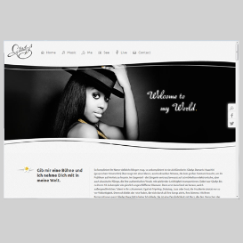 Webdesign - Gladys - www.gladys-mwachiti.de
